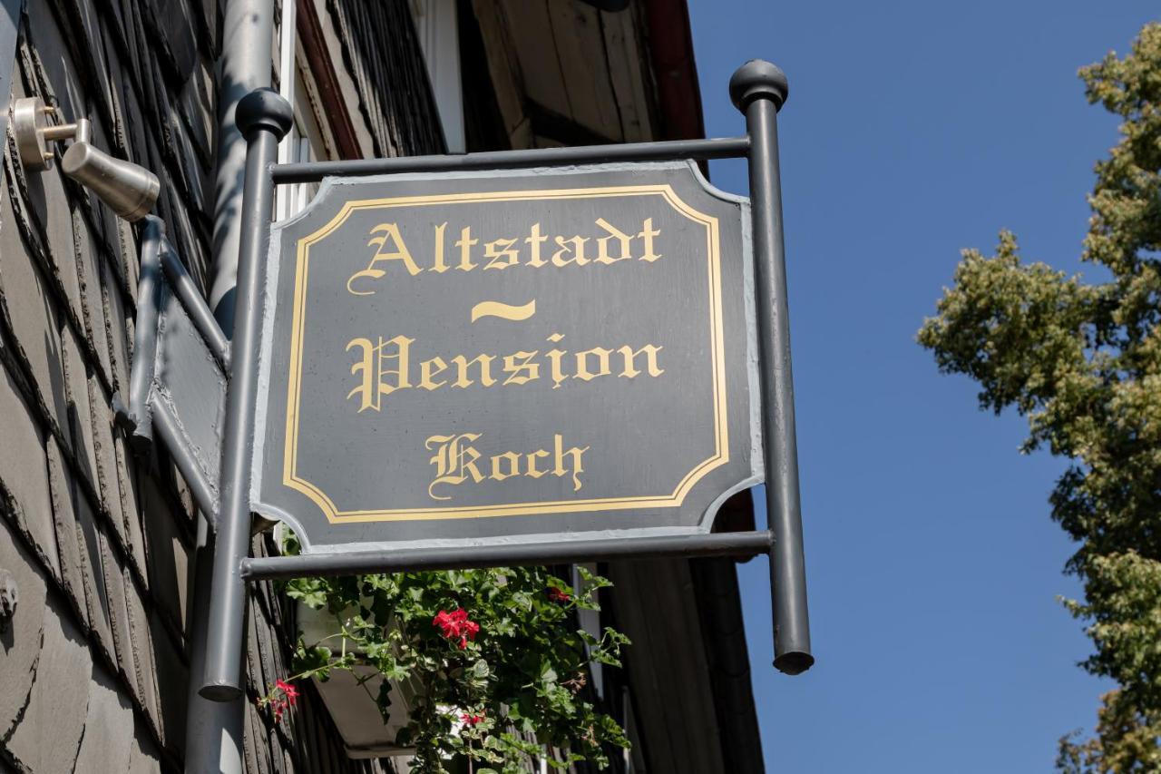 Altstadt-Pension Koch Goslar Exterior photo